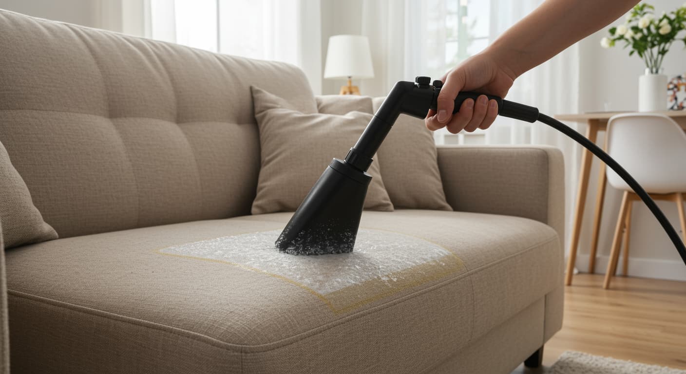 Nettoyage et désinfection de canapé et literie à Montélimar — Laetitia Nettoyage